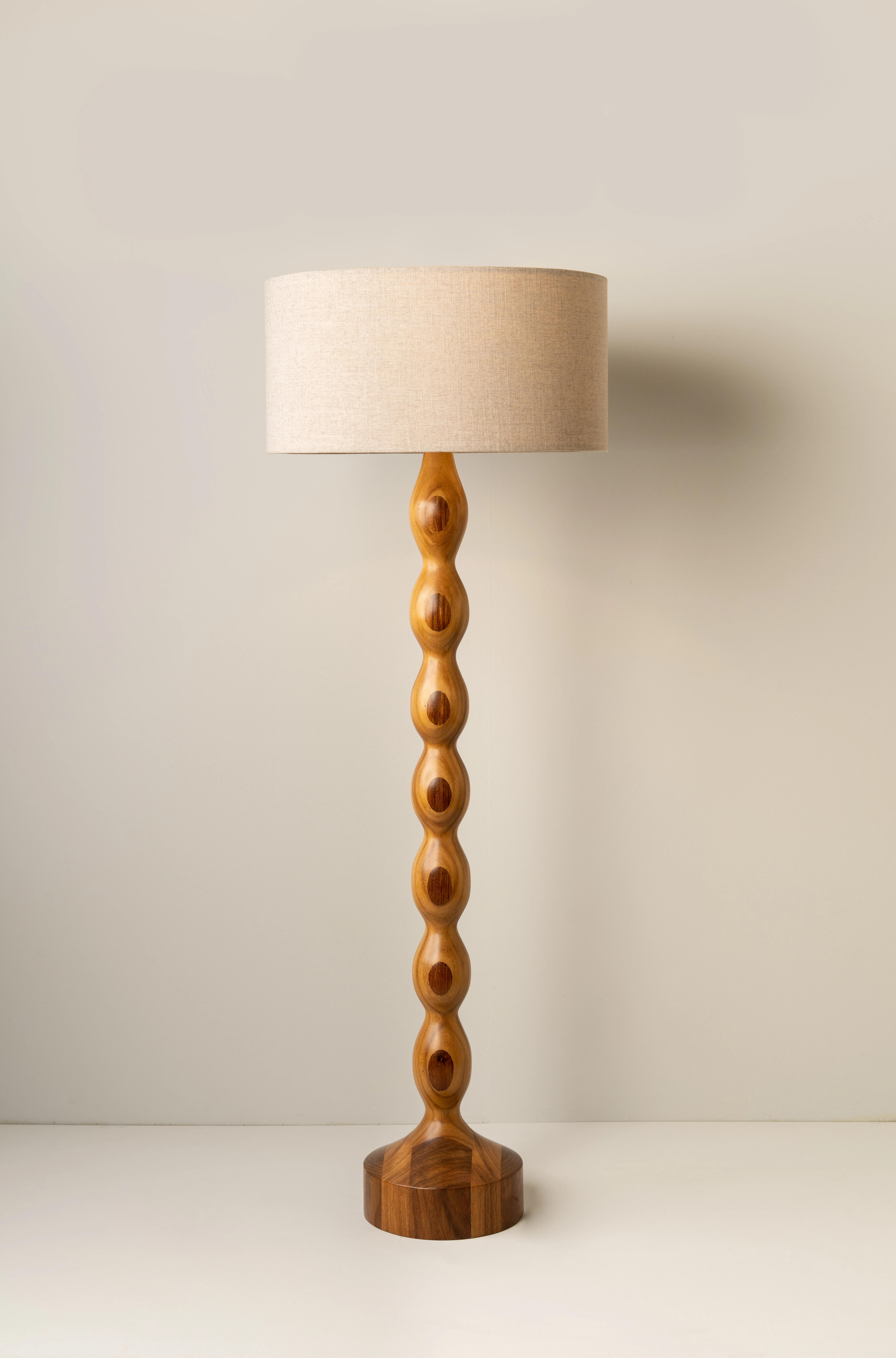 Tamarindo Wooden Floor Lamps by Isabel Moncada