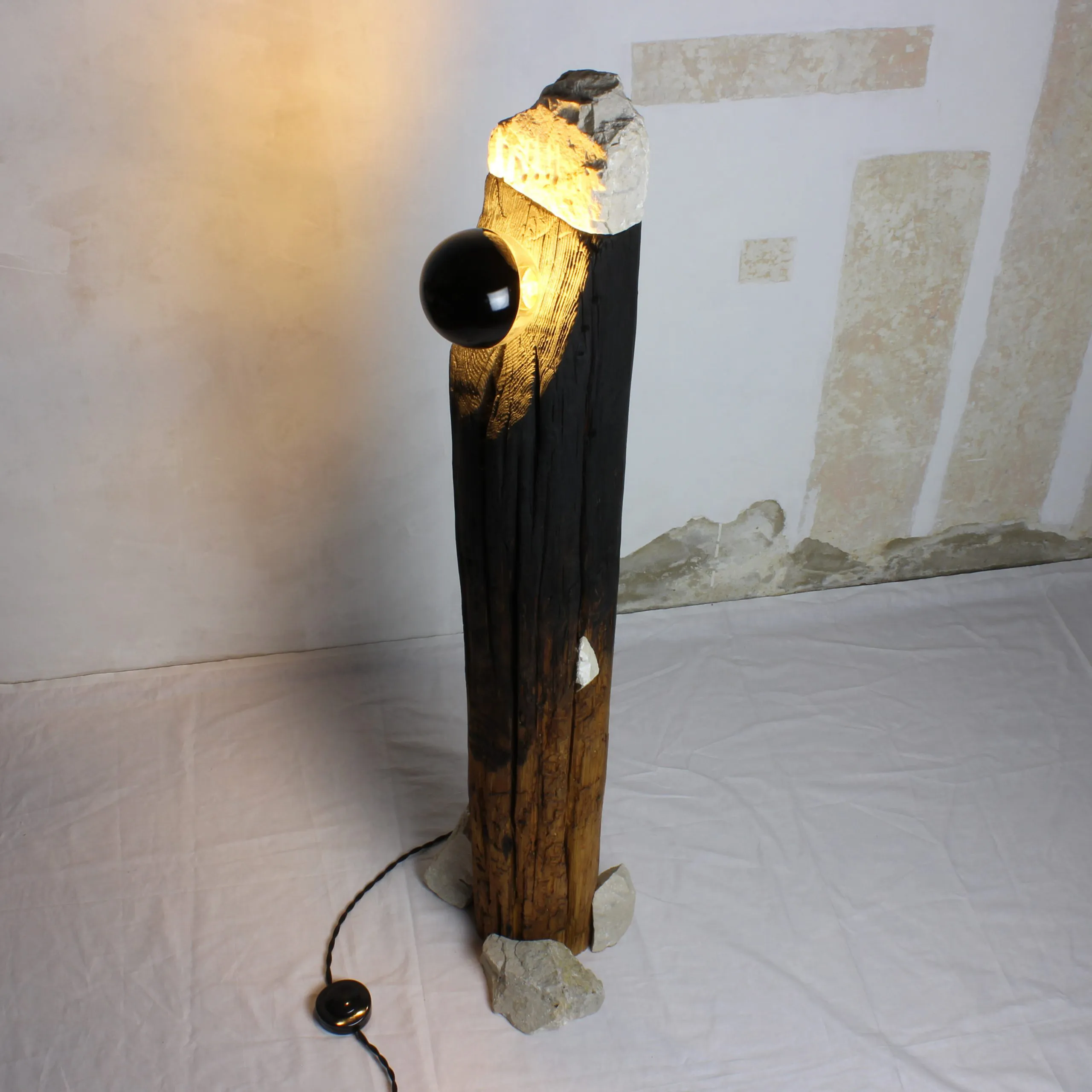 Totem Floor Lamp by Gábor Góbi