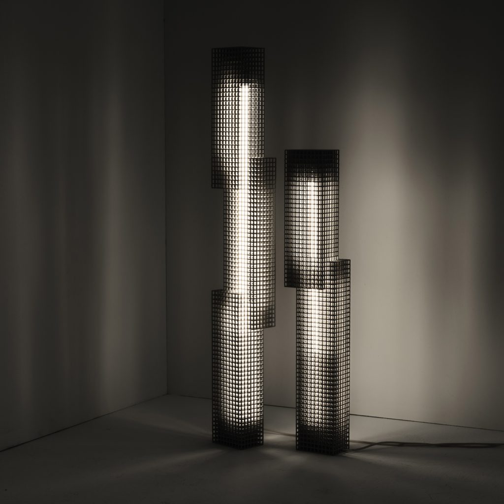 Lattice Skyscraper Floor Lamp in 3D Printed PLA — 9