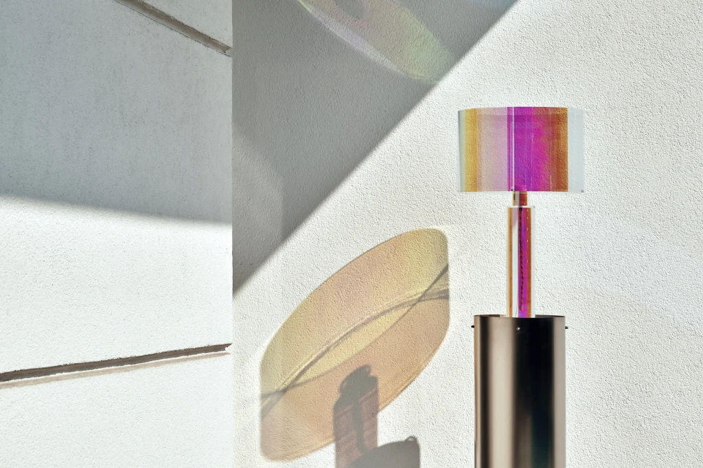 Miami Pink Table Lamp in Acrylic Glass — 3