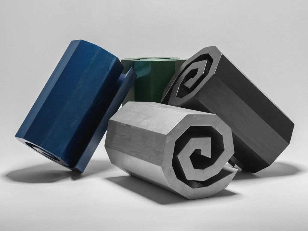 Wooden Spiral Stool — 3