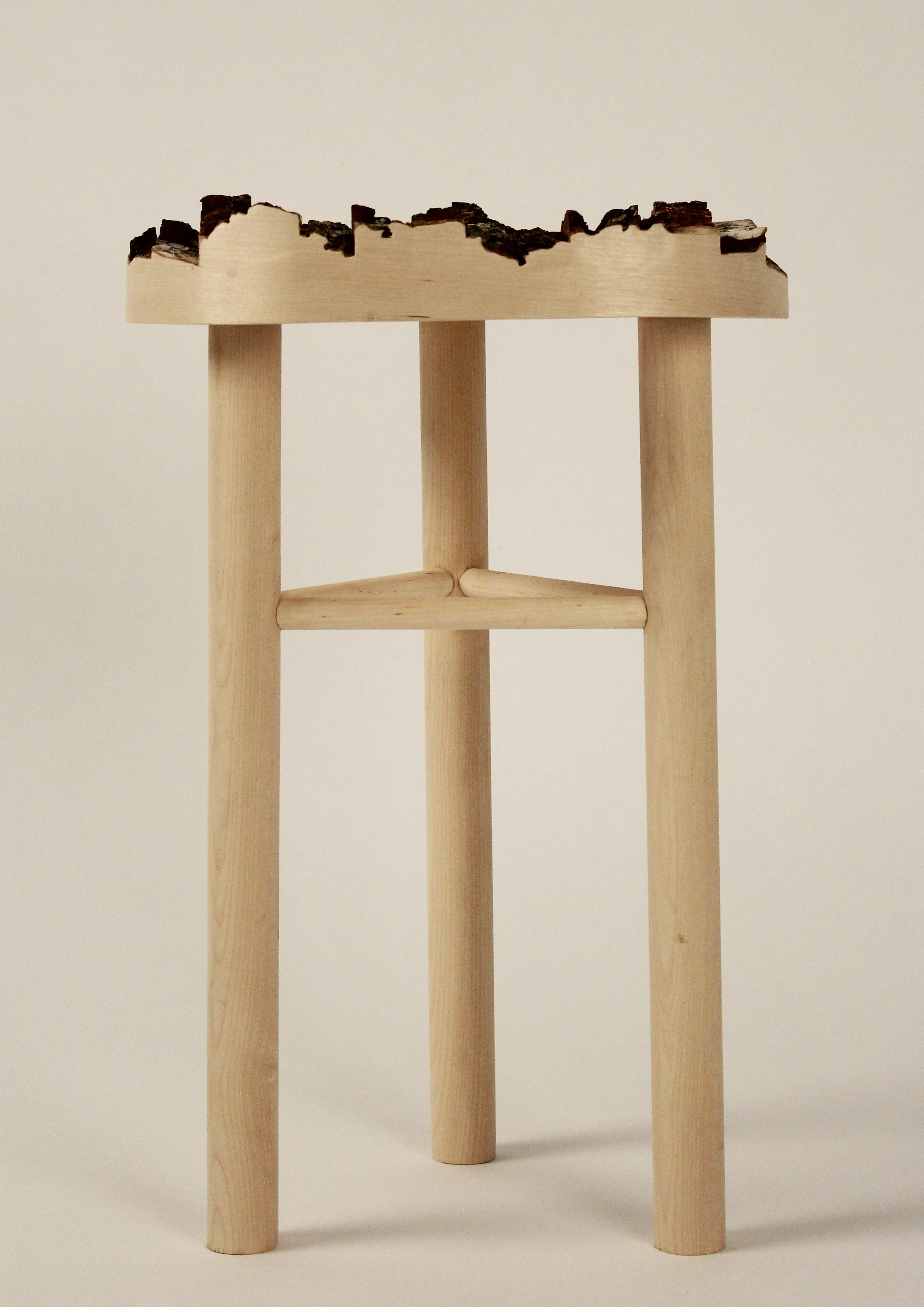 Skyline Wooden Stool
