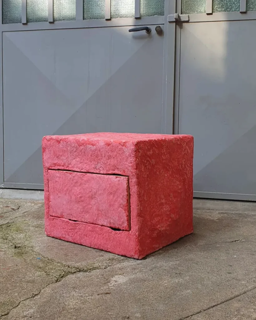 Giovanni – Paper Pulp Bedside Table