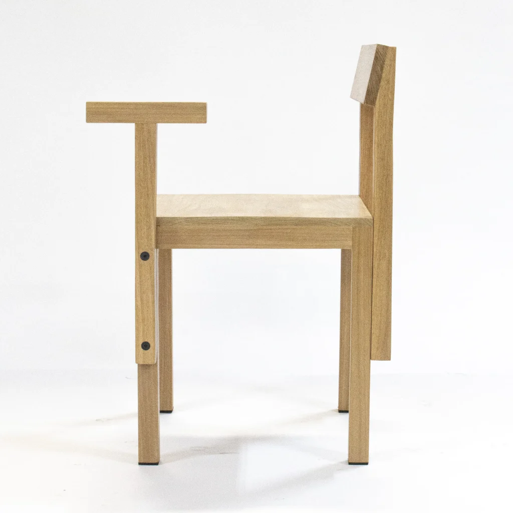 Sm1 - Tauari Wood Chair — 4
