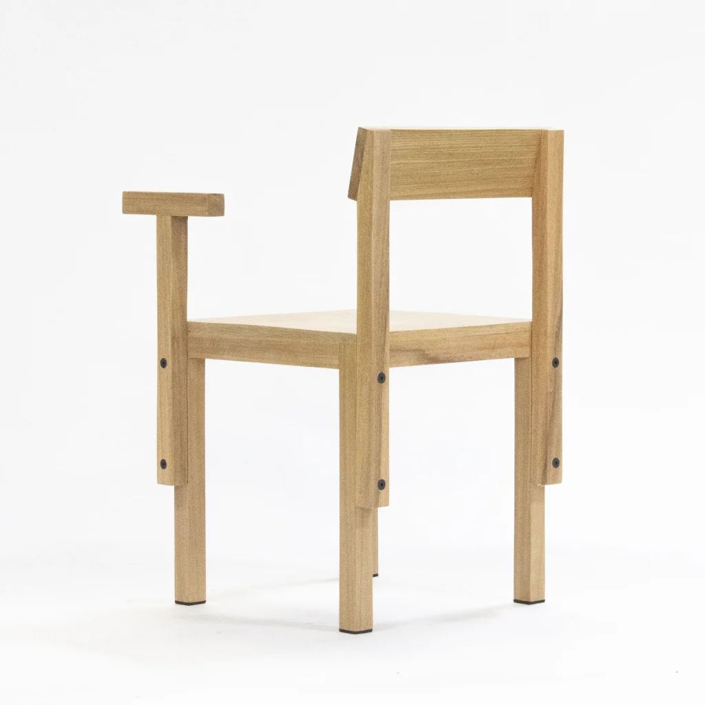 Sm1 - Tauari Wood Chair — 5