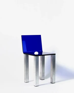 Acrilar - Acrylic Chair I - Blue