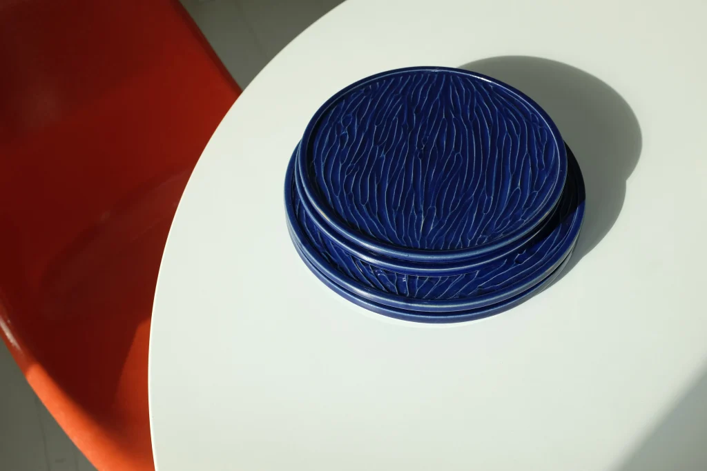 Dune - Hand-carved Ceramic Plate — 3