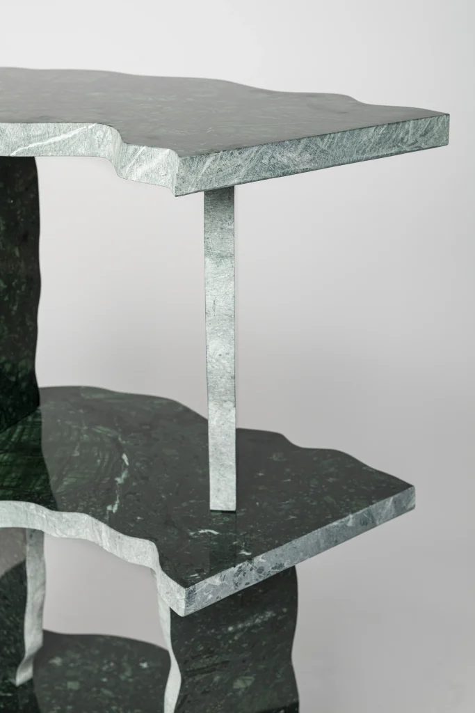 Marbelicious - Tall Marble Bookcase — 4