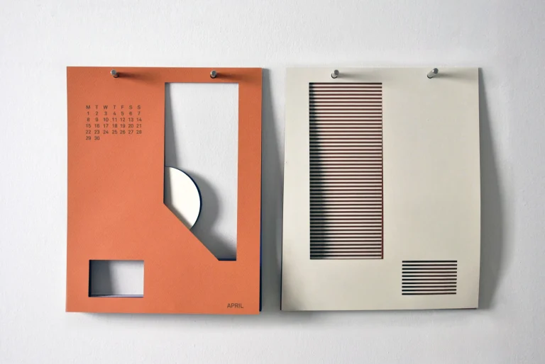 Multicoloured Paper Calendar 2024 — 3