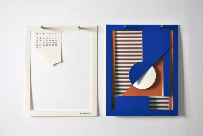 Multicoloured Paper Calendar 2024 — 6