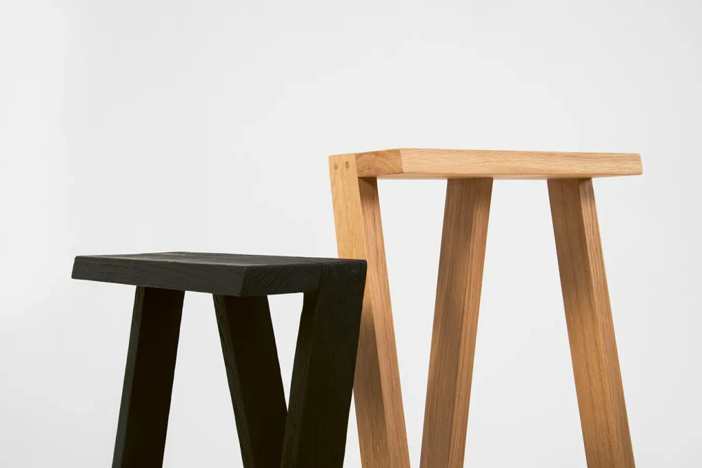Pausa - Minimalistic Wooden Bar Stool — 3