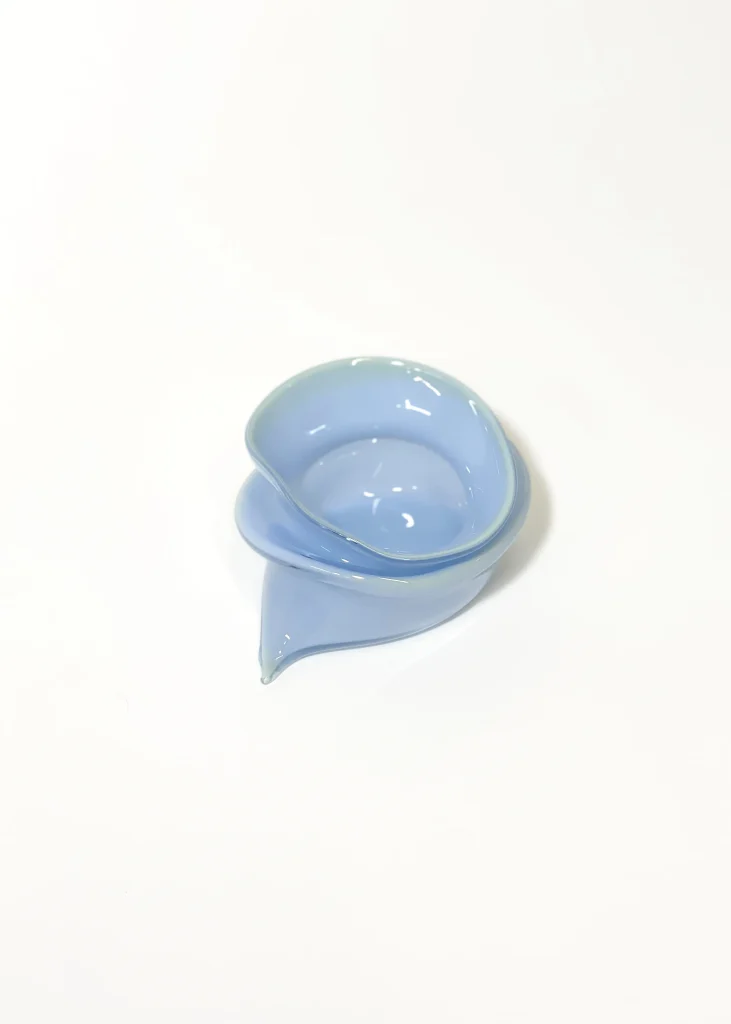 Small Deflated Blown Glass Bowl — 2