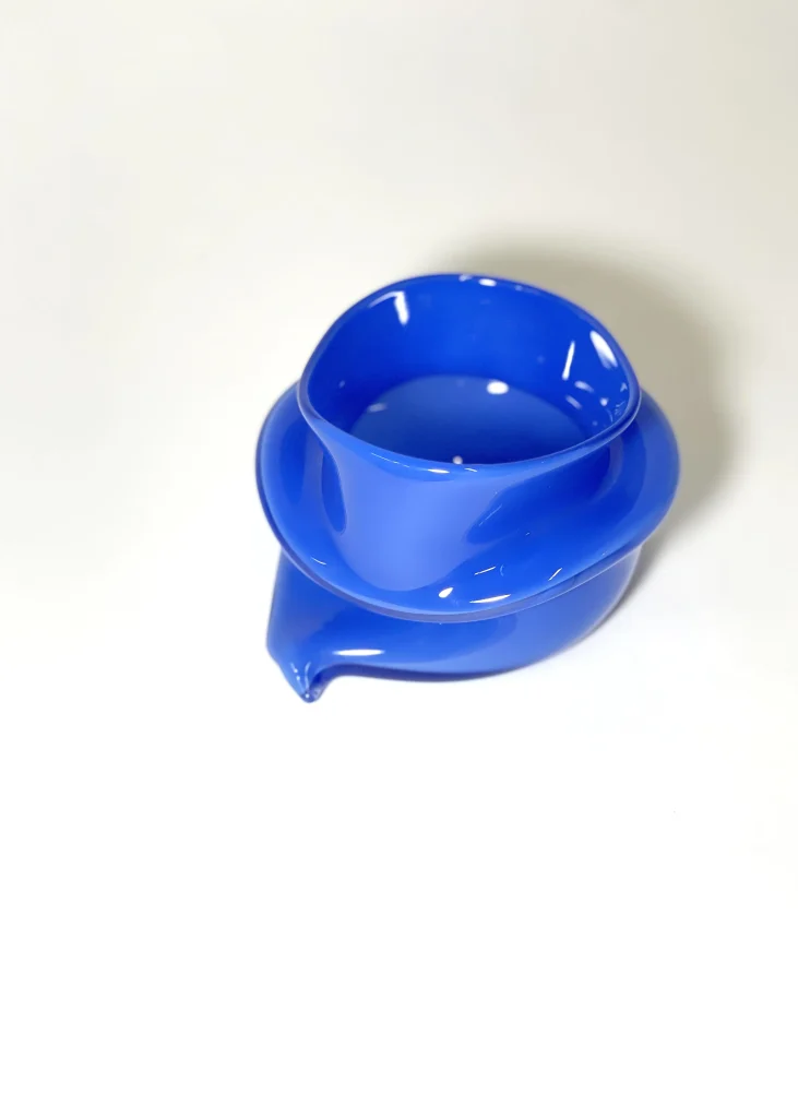 Small Deflated Blown Glass Bowl — 7