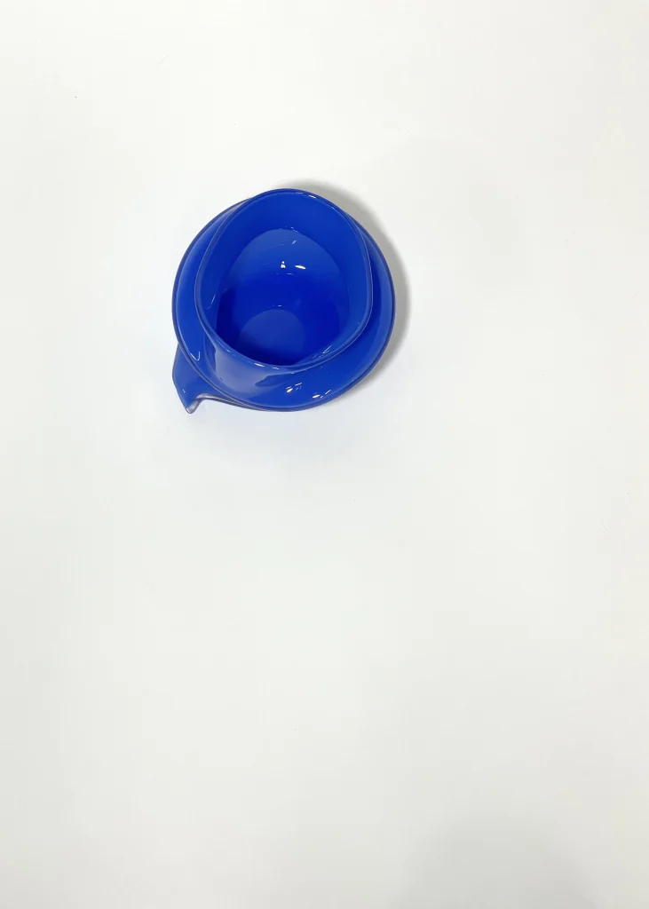 Small Deflated Blown Glass Bowl — 8