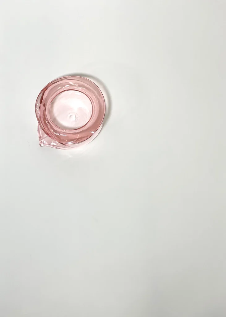 Small Deflated Blown Glass Bowl — 10