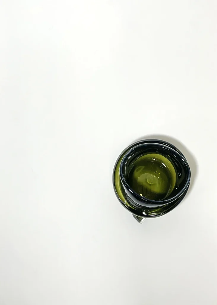 Small Deflated Blown Glass Bowl — 12