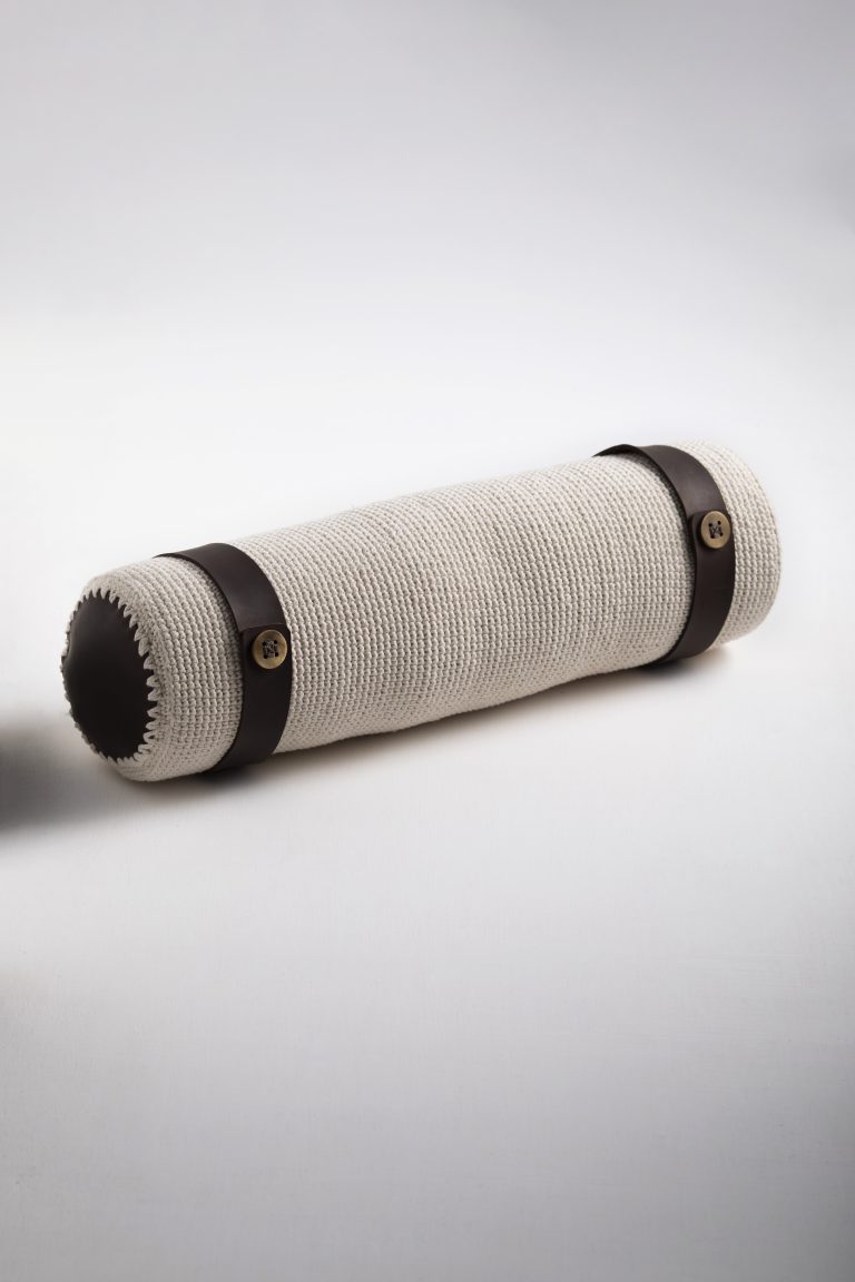 Churo - Handwoven Decorative Bolster Pillow — 1