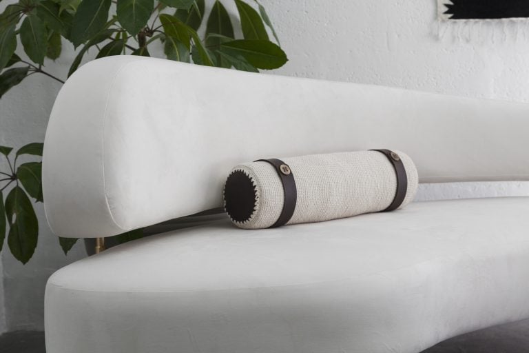 Churo - Handwoven Decorative Bolster Pillow — 3