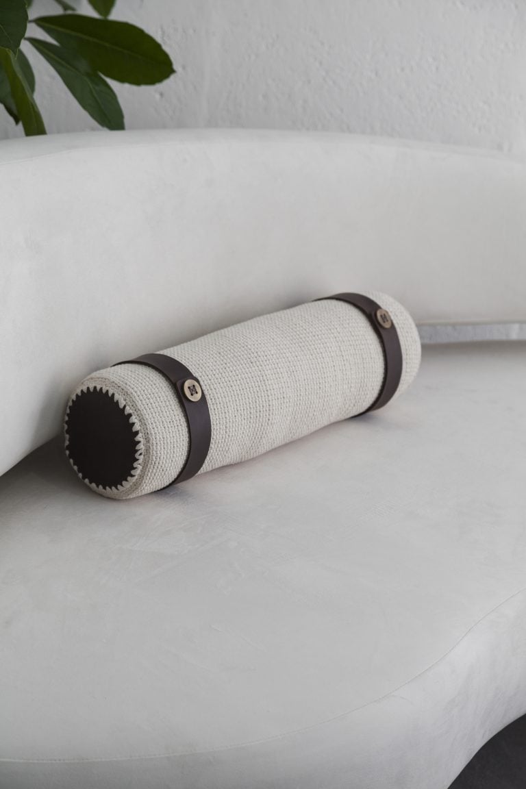 Churo - Handwoven Decorative Bolster Pillow — 4