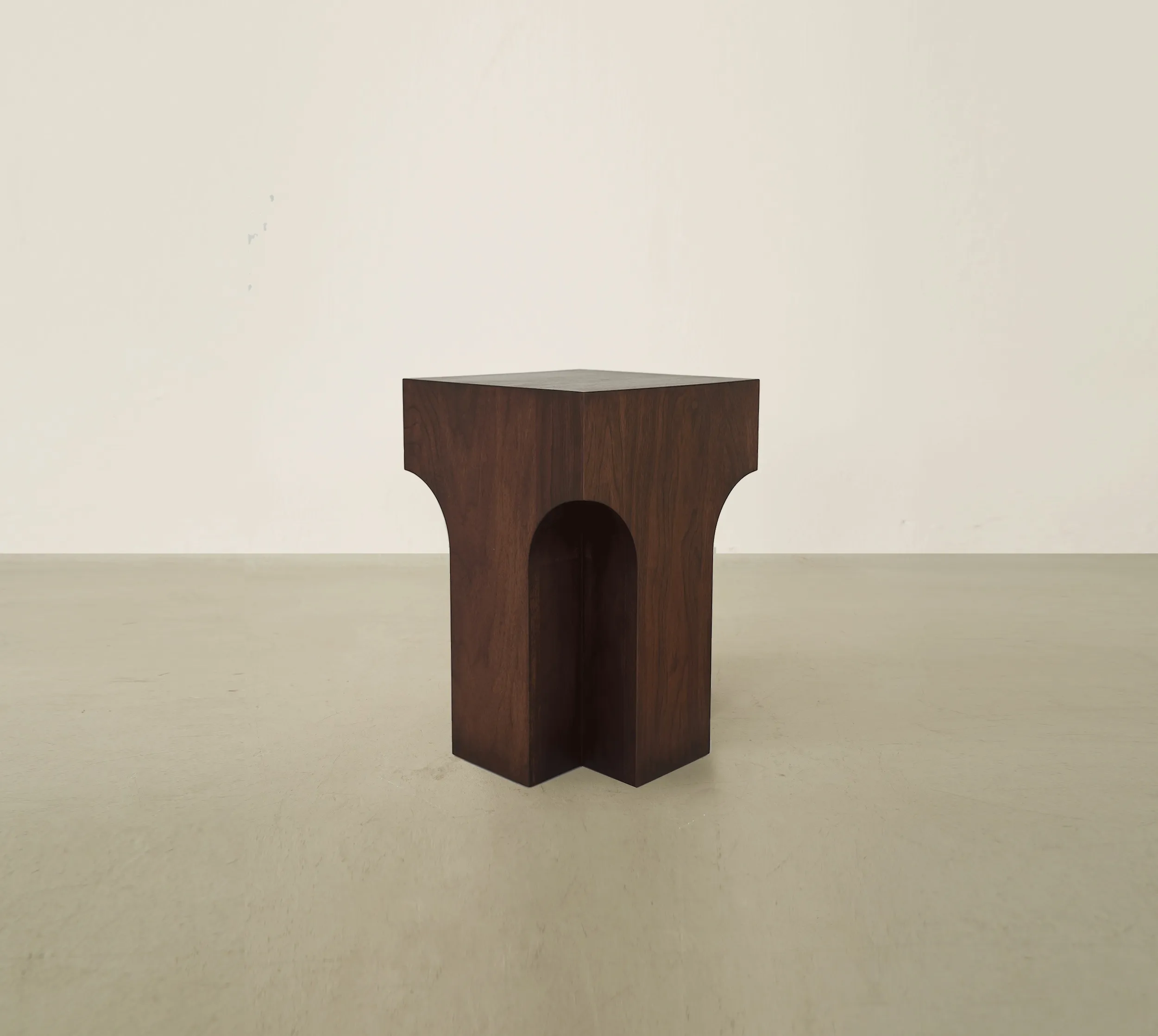 AMUD – Walnut Wood Side Tables
by furniture designers Selma Lazrak