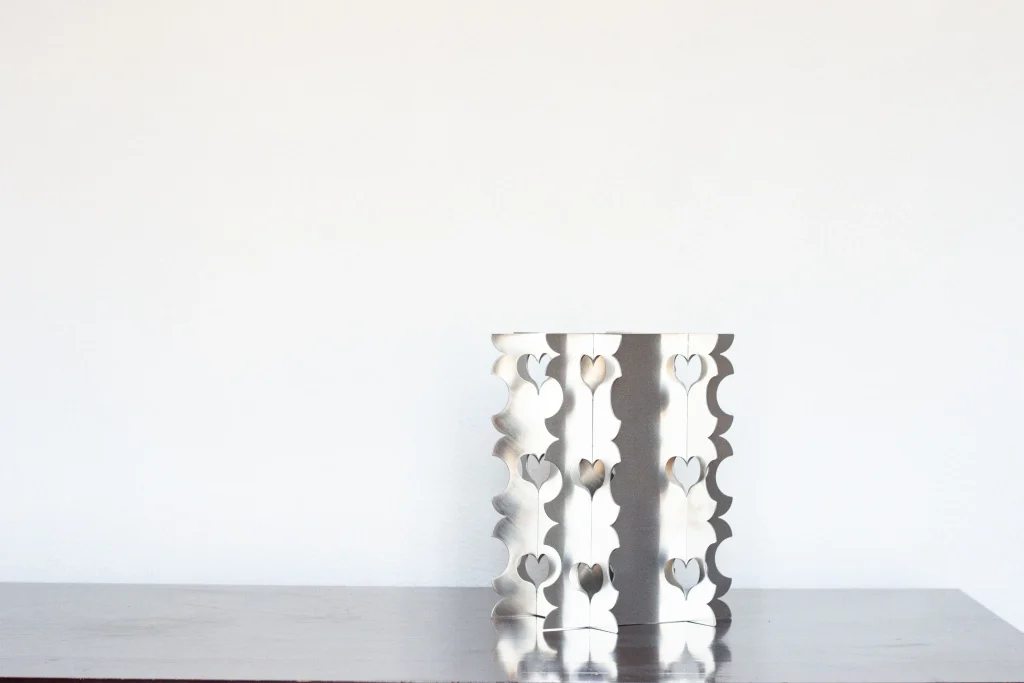 Sheet Aluminum Phase Vase — 2