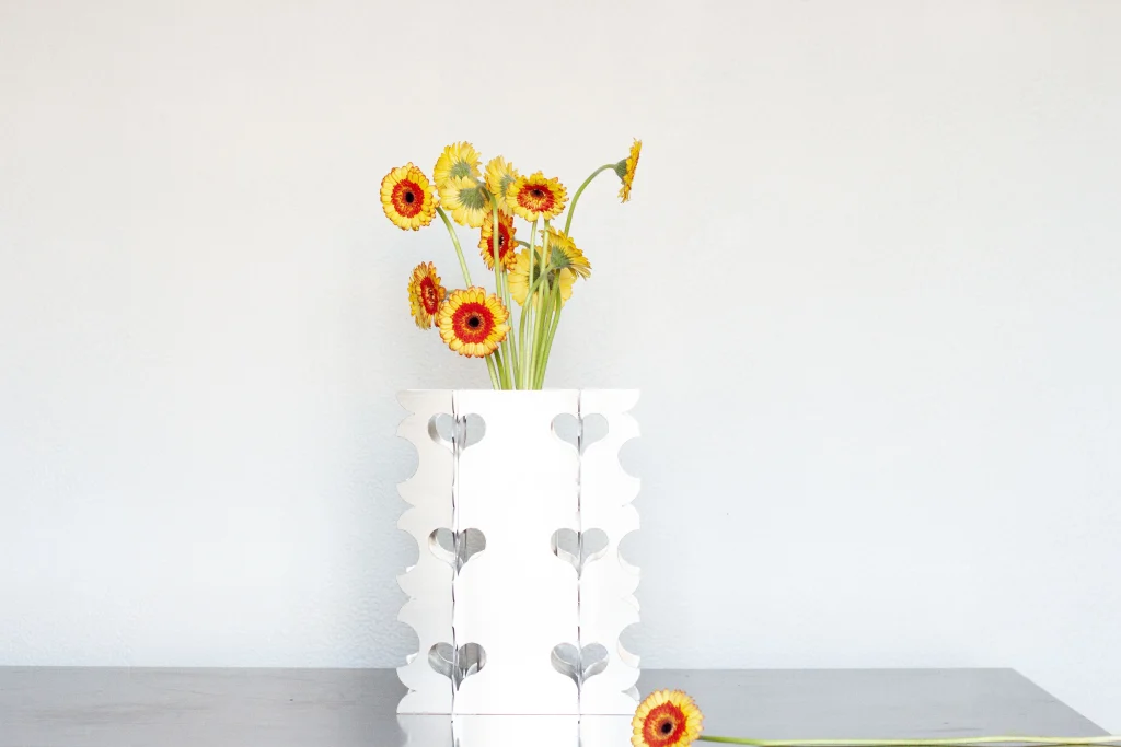 Sheet Aluminum Phase Vase — 4