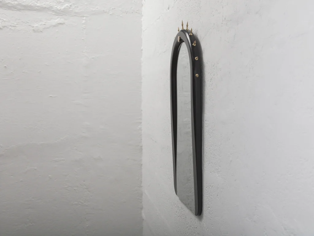 Sitiera_01 - Solid Wood Wall Mirror With Bronze Or Stainless Steel — 8