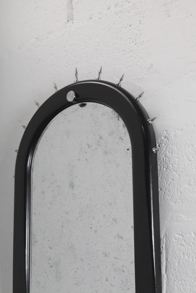 Sitiera_01 - Solid Wood Wall Mirror With Bronze Or Stainless Steel — 15