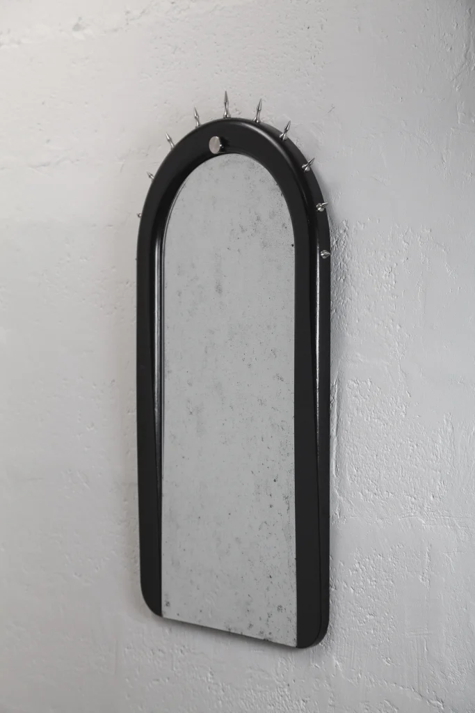 Sitiera_01 - Solid Wood Wall Mirror With Bronze Or Stainless Steel — 18
