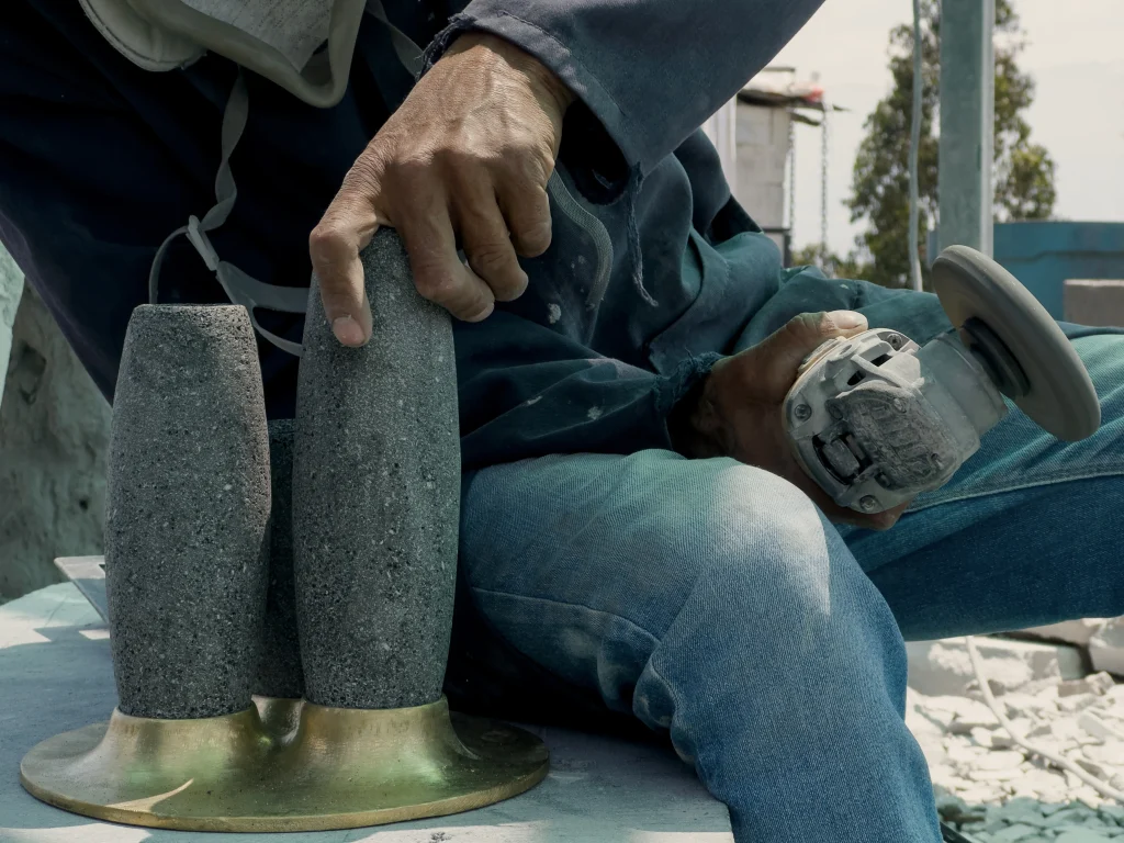 Chimborazo - Decorative Volcanic Stone Bowl — 16