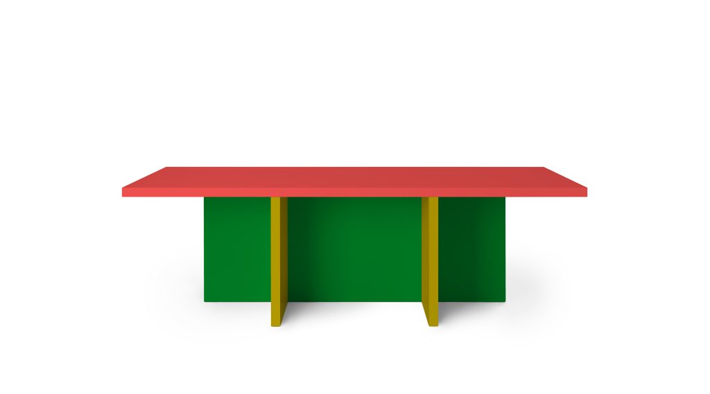 Abbondio - Multi Colored Dining Table — 24