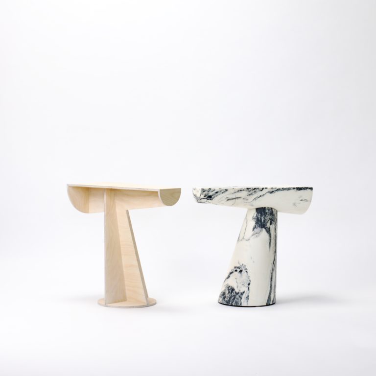 MORE - Marble Side Table — 3