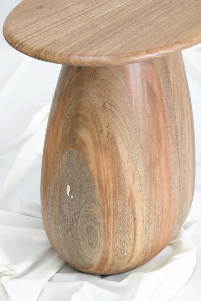 Stalgia - Rounded Wood Side Table — 2