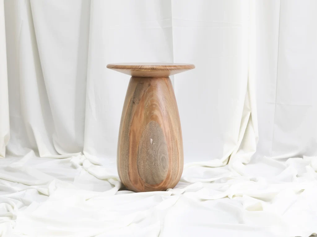 Stalgia - Rounded Wood Side Table — 4