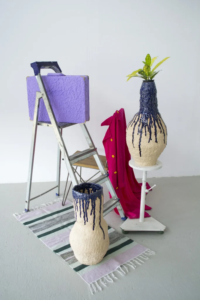 Fingerprint - Ceramic Textured Vase — 2