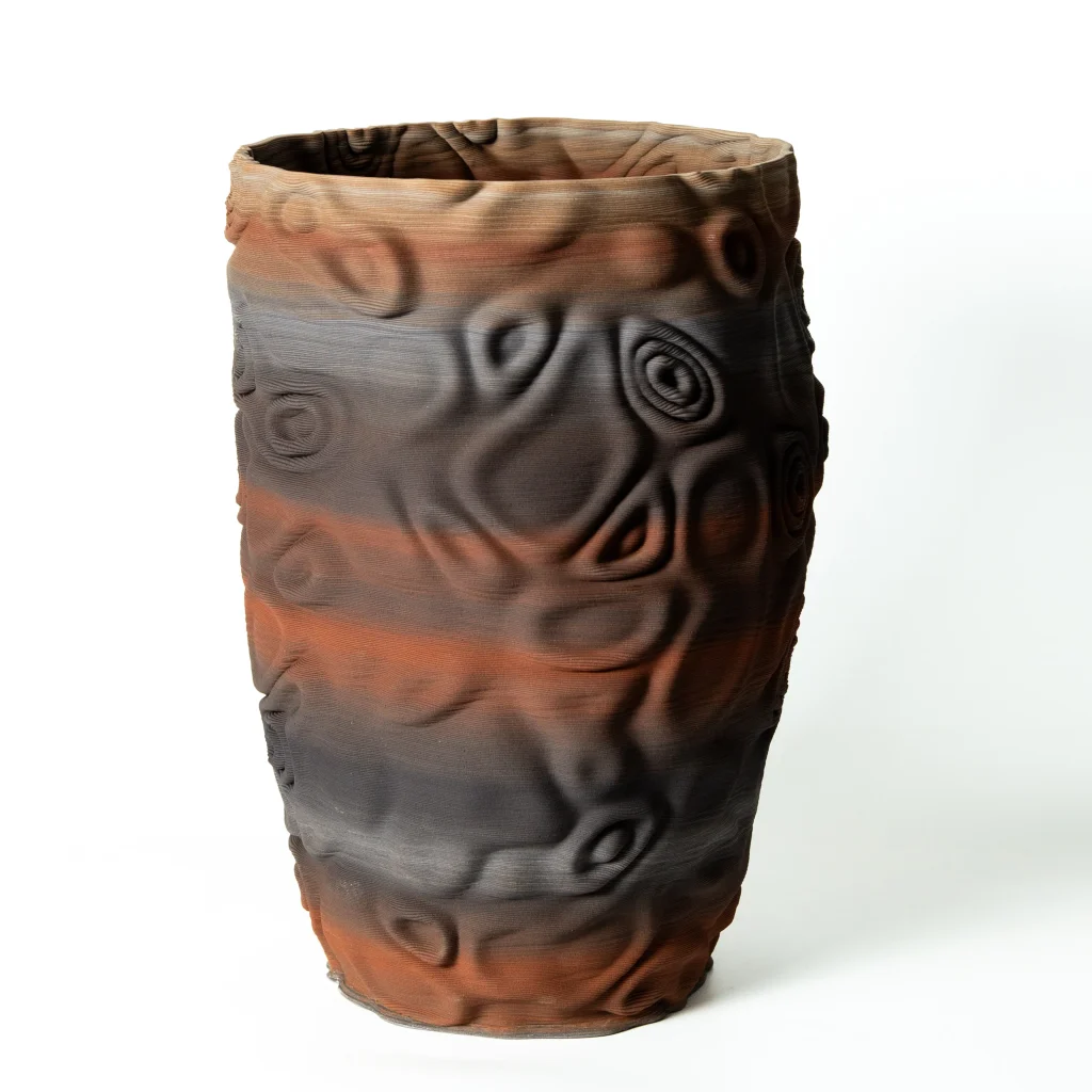 Aegean Whisper: Santorini-inspired Ceramic Vessel - S - 0001 — 5