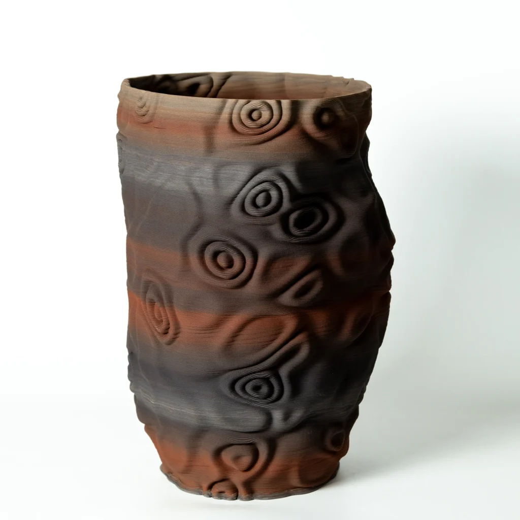 Aegean Whisper: Santorini-inspired Ceramic Vessel - S - 0001 — 6