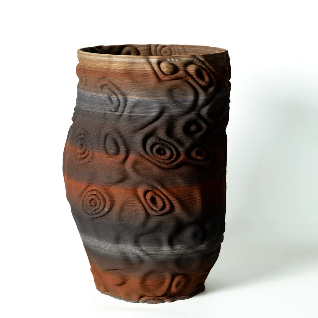Aegean Whisper: Santorini-inspired Ceramic Vessel - S - 0001 — 7