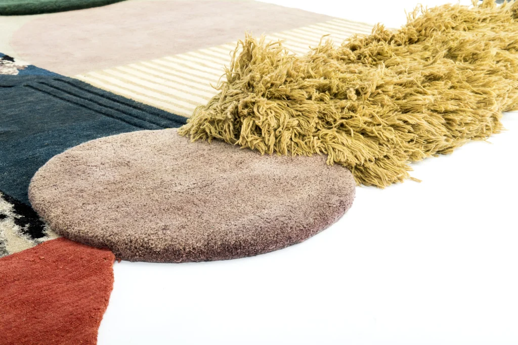 Medley - Eclectic Textured Rug Or Wallhanging — 2