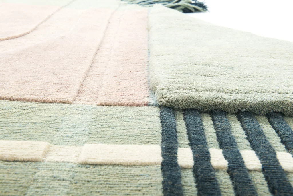 Medley - Eclectic Textured Rug Or Wallhanging — 3