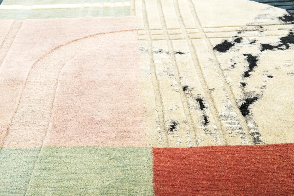 Medley - Eclectic Textured Rug Or Wallhanging — 5