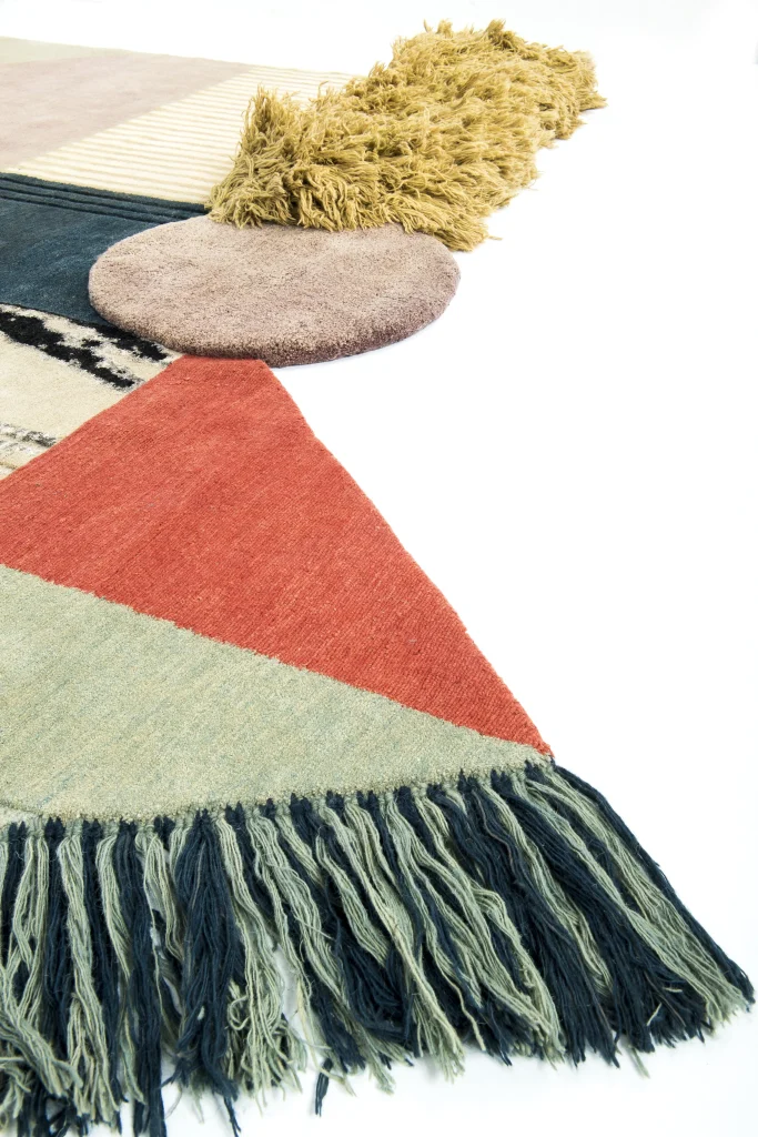 Medley - Eclectic Textured Rug Or Wallhanging — 7