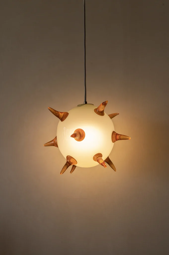 Pokie Pendant Lamp (Large) in Blown Glass — 2