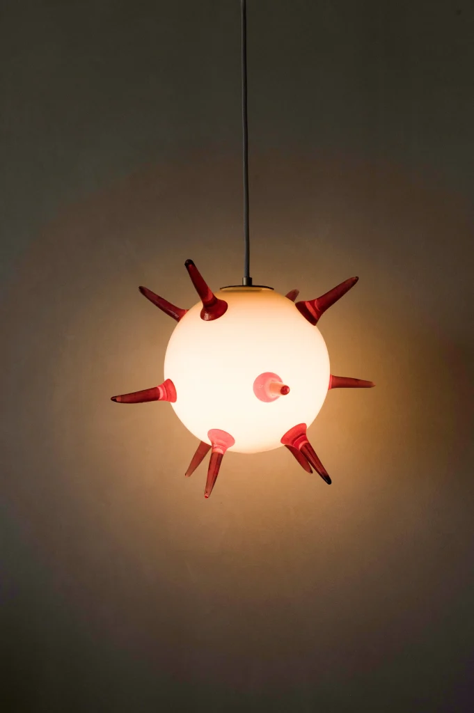 Pokie Pendant Lamp (Large) in Blown Glass — 5