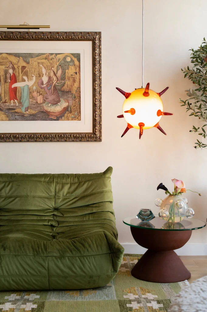 Pokie Pendant Lamp (Large) in Blown Glass — 6