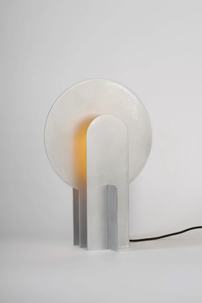 Aurora Table Lamp in Aluminum — 2
