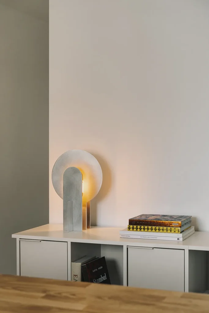 Aurora Table Lamp in Aluminum — 4