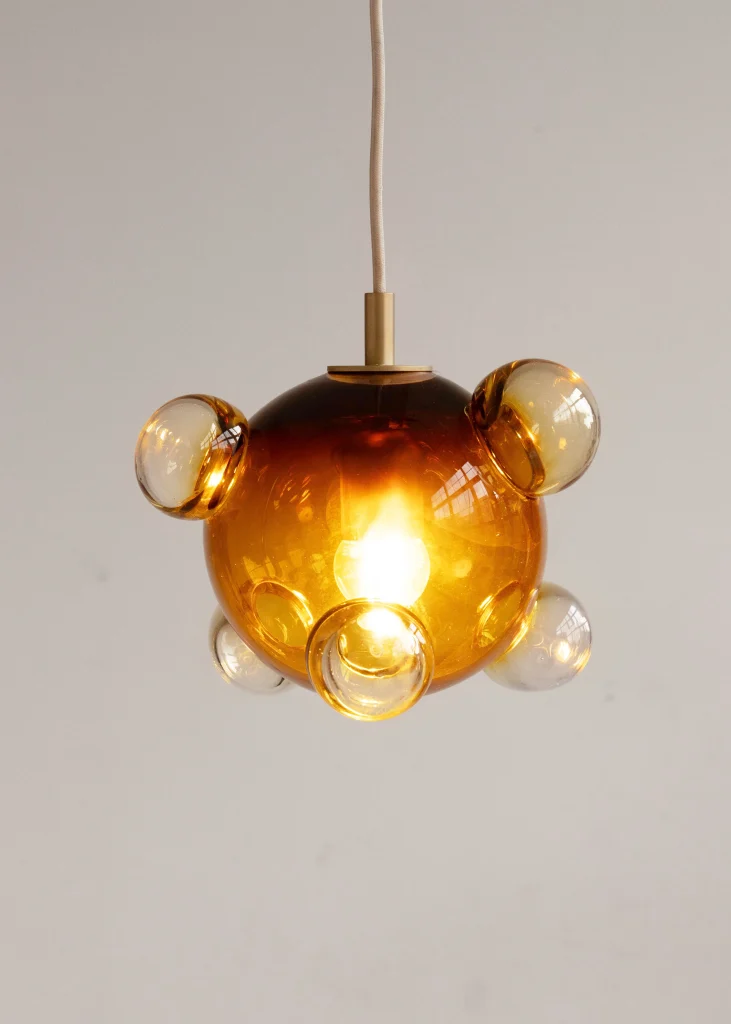 Bubble Pendant Lamp (Small) in Glass — 15