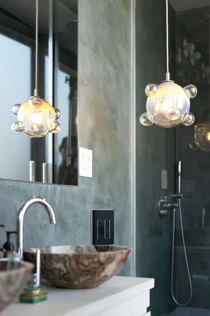 Bubble Pendant Lamp (Small) in Glass — 8