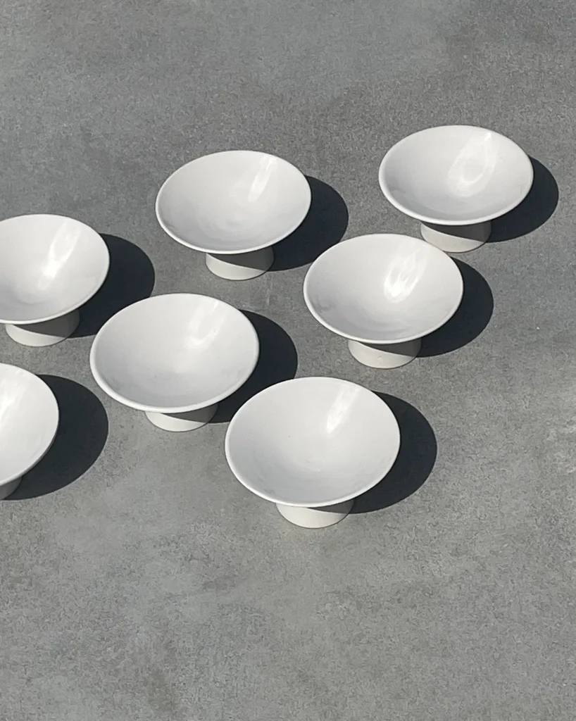 Mini Ceramic Pedestal Dish — 2